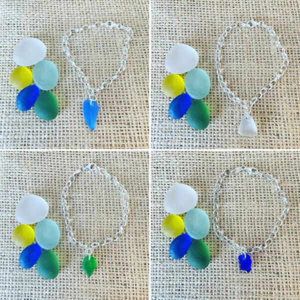 Sea Glass Bracelets - Various Designs