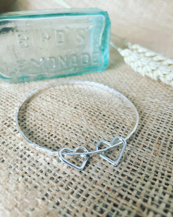 Heart Bangle - Customised By You - Image 4