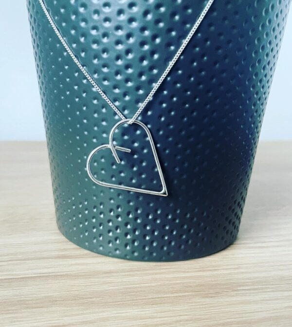 Large Heart Necklace - Image 5